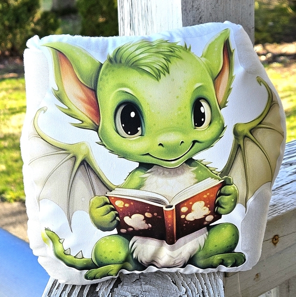 Book Dragon Pillow Pal. New. - Picture 1 of 1